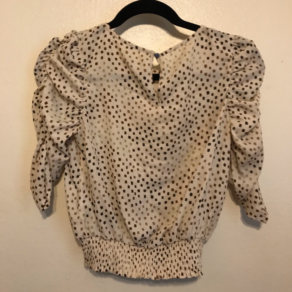 Scrunched up with polkadots